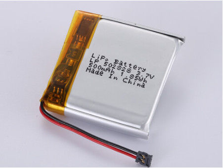 Batería de polímero de litio LP502828 de larga duración de 3,7 V 500 MAH para entrega de TNT y dispositivos electrónicos