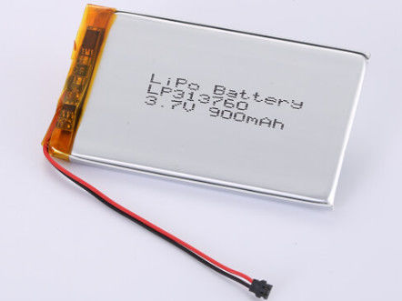 LP313760 Batería de iones de litio de 3,7 V 900 MAH fabricantes Otros materiales de ánodo Batería de polímero de litio para aplicaciones de celdas de moneda