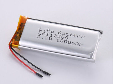 LP112560 3.7V 1800MAH Batería de iones de li Fabricantes con protección contra sobre descargas y paquete de paquetes suaves