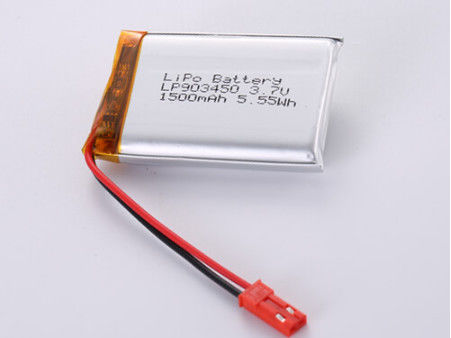 LP903450 3.7V 1500MAH Batería de polímero de litio de diseño de bolso de grado A con certificaciones FCC