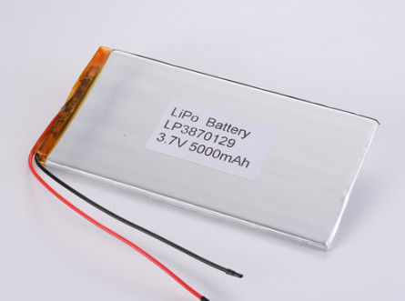3.7V 5000mAh Batería de iones de litio con 2-3 horas de tiempo de carga OEM y ODM compatibles