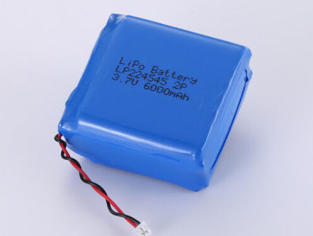 LP224545 3.7V 6000mAh Batería de iones de litio Fabricantes ODM y OEM Soportado con asequible