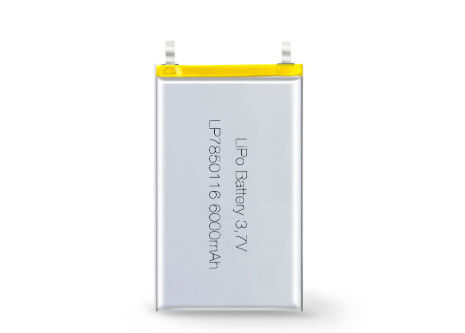 Batería de litio polimérico con otro material de ánodo LP7850116 6000mAh 3.7V