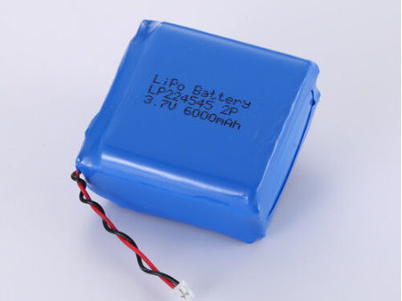 LP224545 3.7V 6000MAH Batería de iones de li Fabricantes LiPo de alta capacidad con 500 ciclos Vida útil en -20 °C a 60 °C