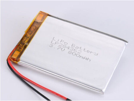 LP284362 3.7V 800MAH Batería de iones de li Fabricantes de alta capacidad LiPo Pack con protección y seguridad de cortocircuito