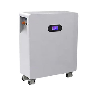 Fabricantes de baterías de iones de litio Equipo de baterías de fosfato de hierro de litio montadas en el suelo 48V200Ah/300Ah Equipo de sistemas de generación de energía para almacenamiento de energía doméstica con rodillos