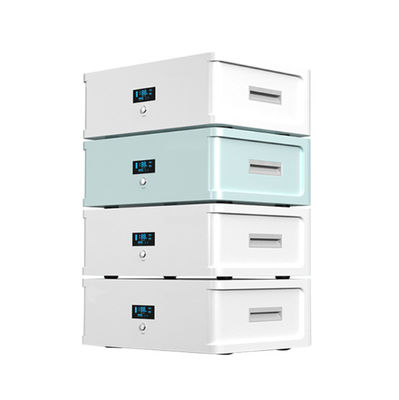 batería de fosfato de hierro de litio 100Ah 48V hogar de alta potencia de almacenamiento apilado sistema solar de almacenamiento óptico todo en una máquina