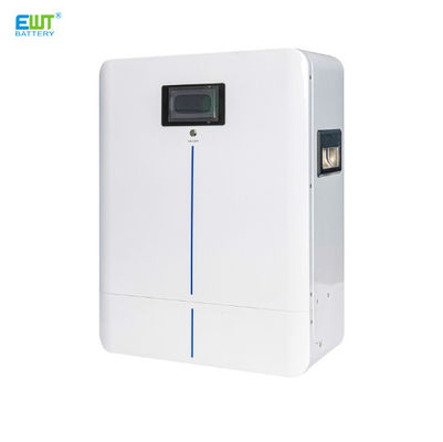 Batería de almacenamiento de energía montada en la pared de 51,2 V 100 AH, batería de fosfato de hierro y litio para almacenamiento de energía solar doméstica