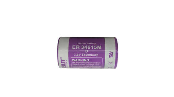 Batería de litio ER34615M de 3.6V y 14500mAh de alta capacidad para medidores inteligentes, dispositivos IoT y sistemas de respaldo