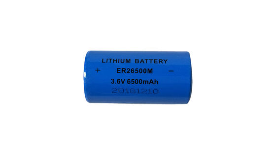 Alta tensión de funcionamiento y terminales/pines/cables/conectores personalizados Batería de cloruro de tionyl de litio ER26500M 3.6V 6500MAH