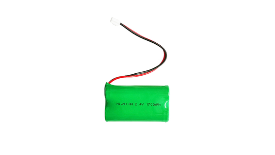 Batería de níquel e hidruro metálico NI-MH de 2,4 V y 1700 mAh con carcasa de ABS -20°C a 40°C para soluciones de almacenamiento de energía